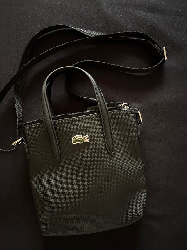 Borsa Tote Nero Lacoste