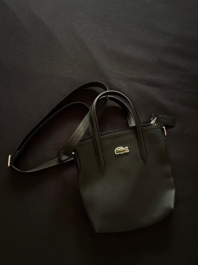Borsa Tote Nero Lacoste