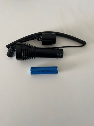 Linterna LED Buceo/Camping + Batería