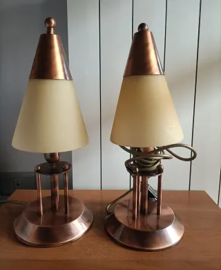 Coppia Lampade da Comodino