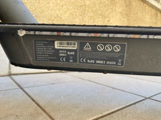 Patinete eléctrico sin batería