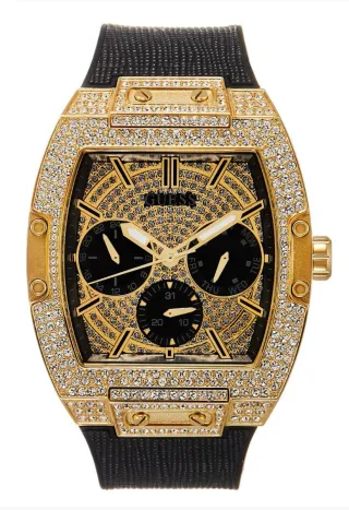 Reloj Guess Dorado Cronógrafo Hombre