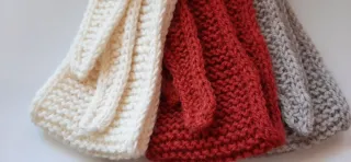 Bufanda scarf tipo sophie tejida a mano.