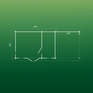 Caseta 17,6 moderna con porche y extras incluidos