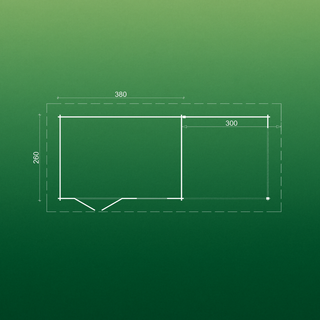 Caseta 17,6 moderna con porche y extras incluidos