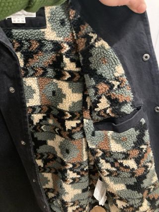 Chaqueta tejana Pull&Bear forrada borrego Talla M