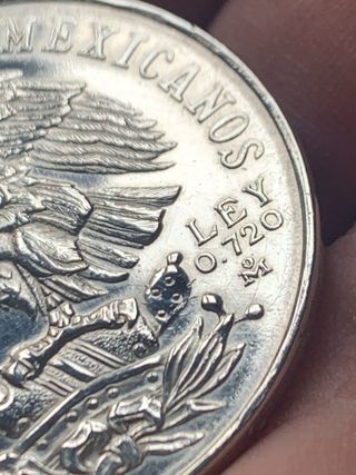 Moneda Plata 25 Pesos México Juegos Olímpicos