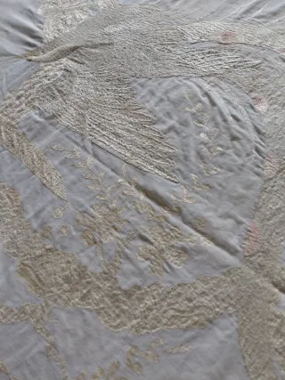 Colcha   Modernista Bordado a Mano