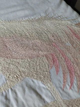 Colcha   Modernista Bordado a Mano