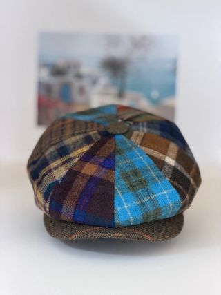 Boina da uomo invernale patchwork