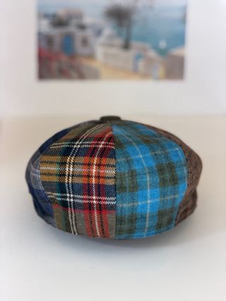 Boina da uomo invernale patchwork