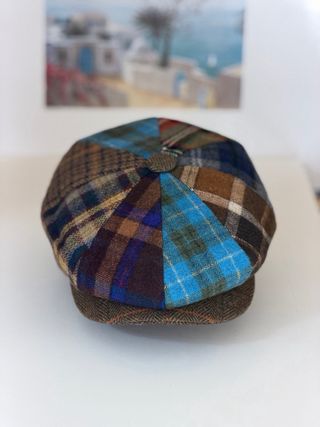 Boina da uomo invernale patchwork