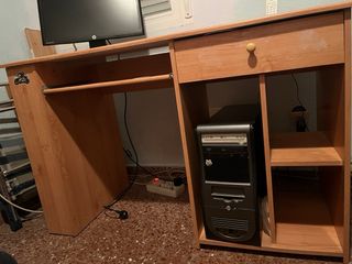 Escritorio de estudio madera