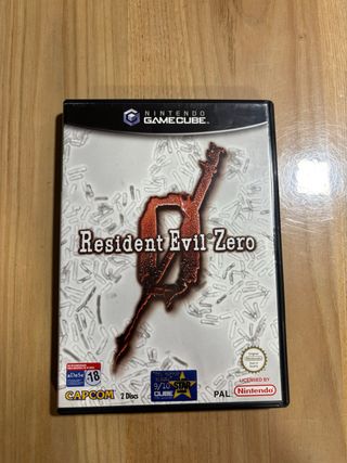 Resident Evil Zero 🇪🇸 GameCube PAL 2 Discs