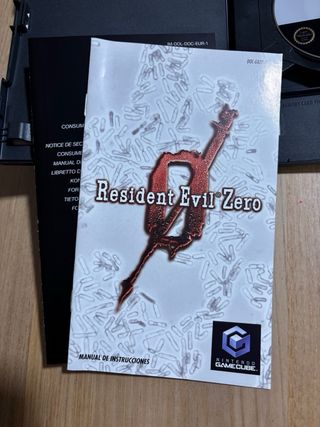 Resident Evil Zero 🇪🇸 GameCube PAL 2 Discs