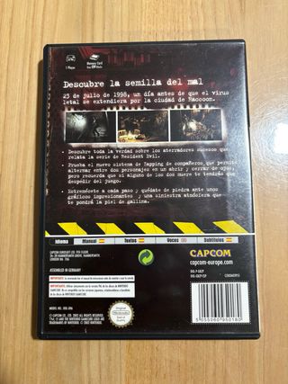 Resident Evil Zero 🇪🇸 GameCube PAL 2 Discs