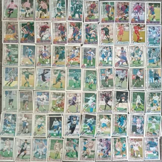 122 Cromos Liga 97/98 Mundi cromo + Repes