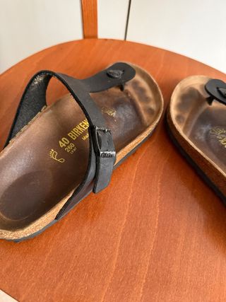 Birkenstock Gizeh 40 Nero/Marrone