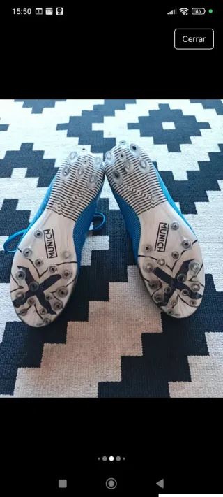 Botas de fútbol Munich Talla 39