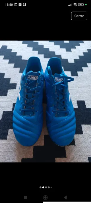 Botas de fútbol Munich Talla 39