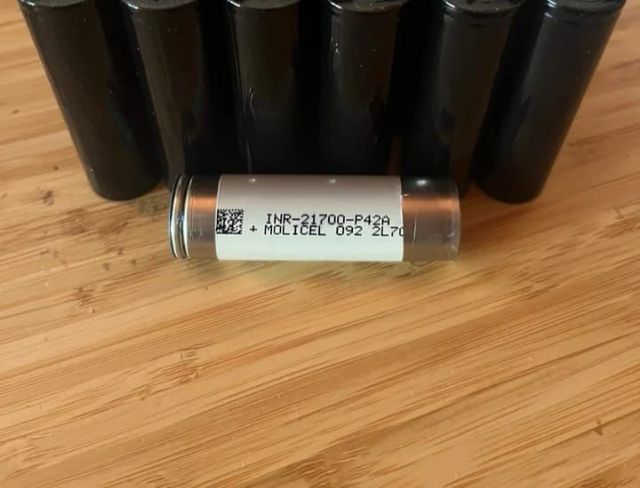 Batteria Molicel INR21700-P42A 60V