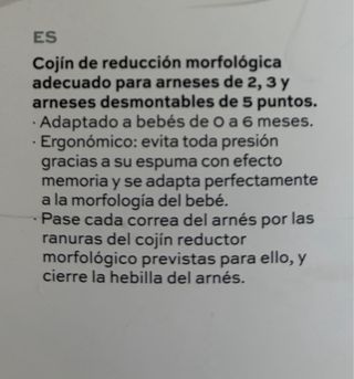 Cojín reductor Baby Moov Cosymorpho