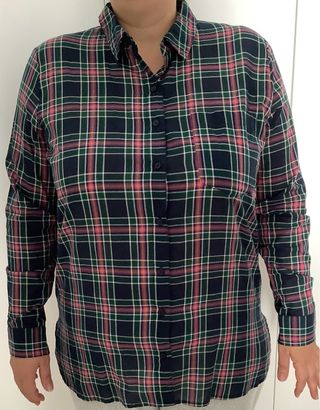 Camisa cuadros Tex mujer talla 42