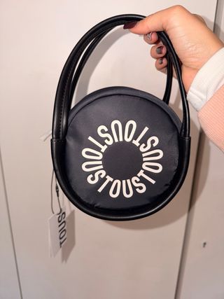 Bolso Tous Negro Circular Nuevo