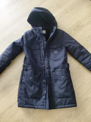 Abrigo Carhartt Mujer Talla S Negro