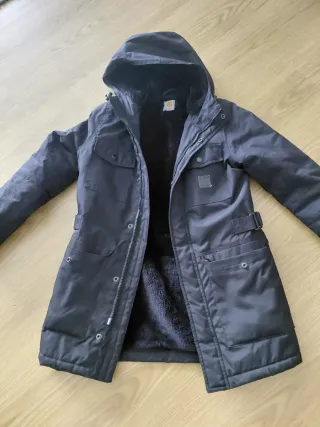Abrigo Carhartt Mujer Talla S Negro