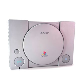 PlayStation 1 Sony PS1 Console Grigia