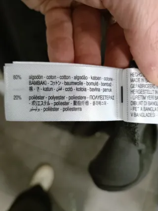 Vestido largo Zara Talla L/40 Gris