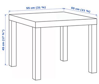 Tavolo ausiliario bianco IKEA