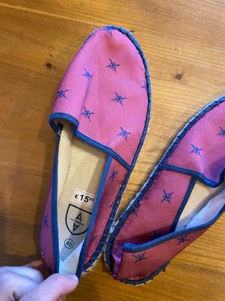 Alpargatas Alvaro Moreno Talla 40