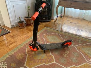 Patinete OXELO MID7 Plegable Naranja. poco usado