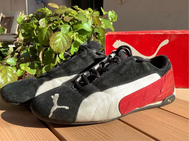 Zapatillas Puma Speedcat Negras y Rojas