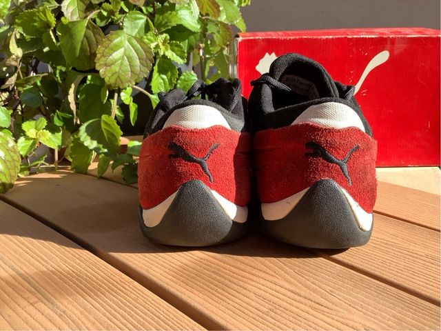 Zapatillas Puma Speedcat Negras y Rojas