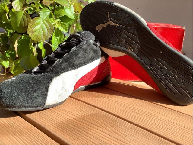 Zapatillas Puma Speedcat Negras y Rojas
