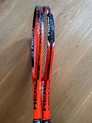 2 Raquetas Tenis Head Ti Radical Elite
