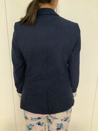 Blazer azul marino Stradivarius Talla S