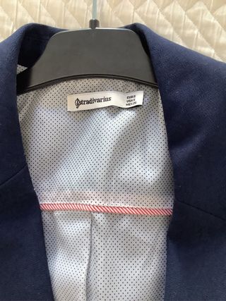 Blazer azul marino Stradivarius Talla S
