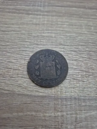 3 Monedas Alfonso XII 10 Céntimos 1870s