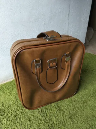Maleta de mano vintage nueva