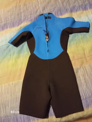Traje de neopreno surf infantil 10/11 años 83 cm