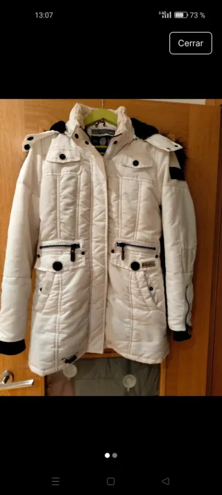 Cazadora Navahoo Blanca Talla M