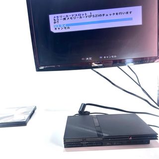 PlayStation 2 Slim Nera Legge Nntsc Con Cavi