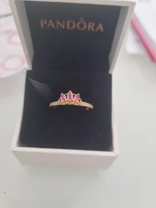 Anillo Pandora Princesa Disney