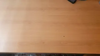 Mesa de despacho madera con dos cajones