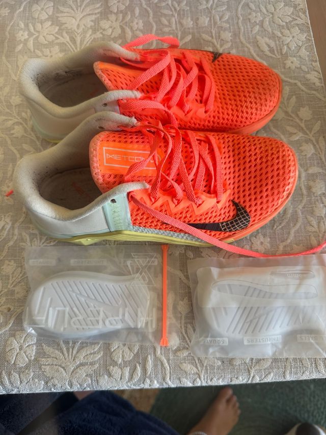 Nike Metcon Zapatillas Deportivas Naranja/Blanco