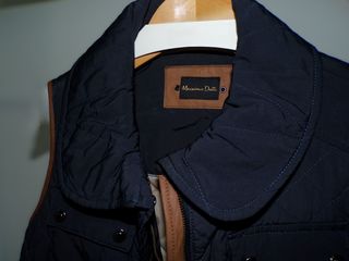 Chaleco Massimo Dutti Azul Marino